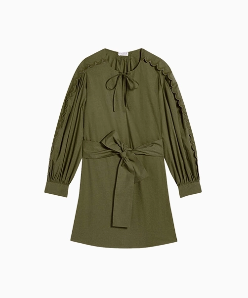 Location Robe de soirée Claudie Pierlot Rariole Kaki 1