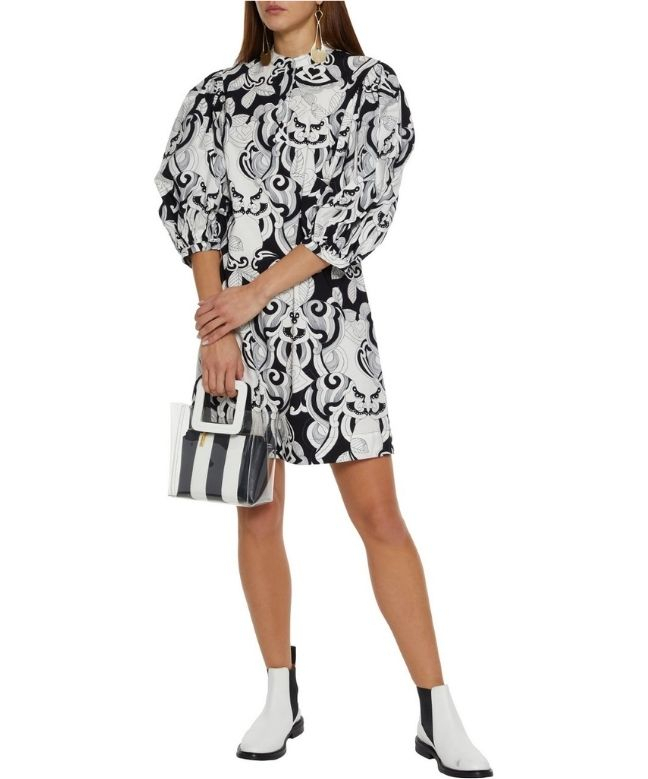 Location Robe de soirée See By Chloe Printed Poplin 2