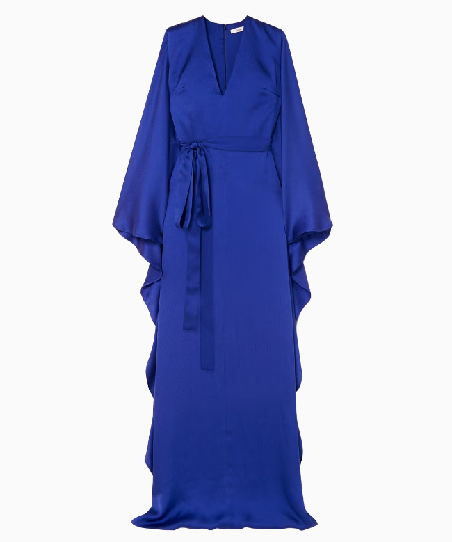 Robe Aurora Silk Blue 1
