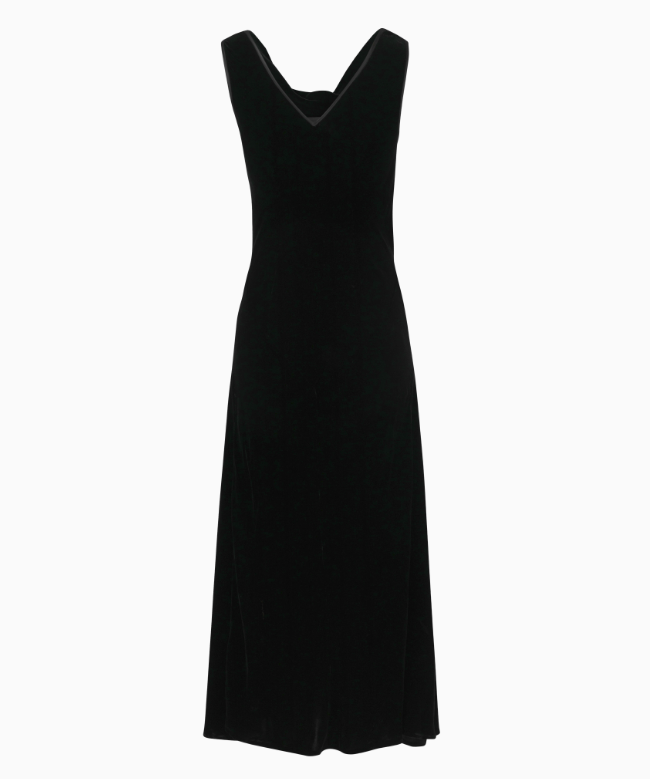 Location & Achat Robe Vintage, modèle Velours Noir 3