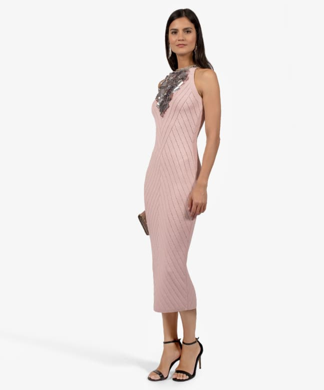 Location Robe de soirée Balmain Pink Strass 2