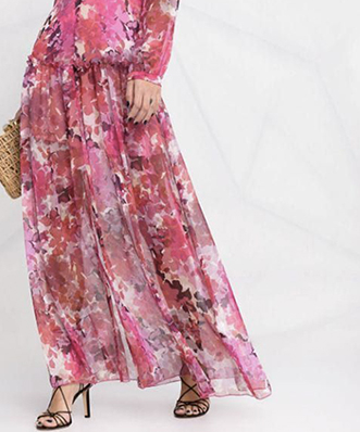 Location Robe de soirée Liu Jo Floral Fuchsia 4