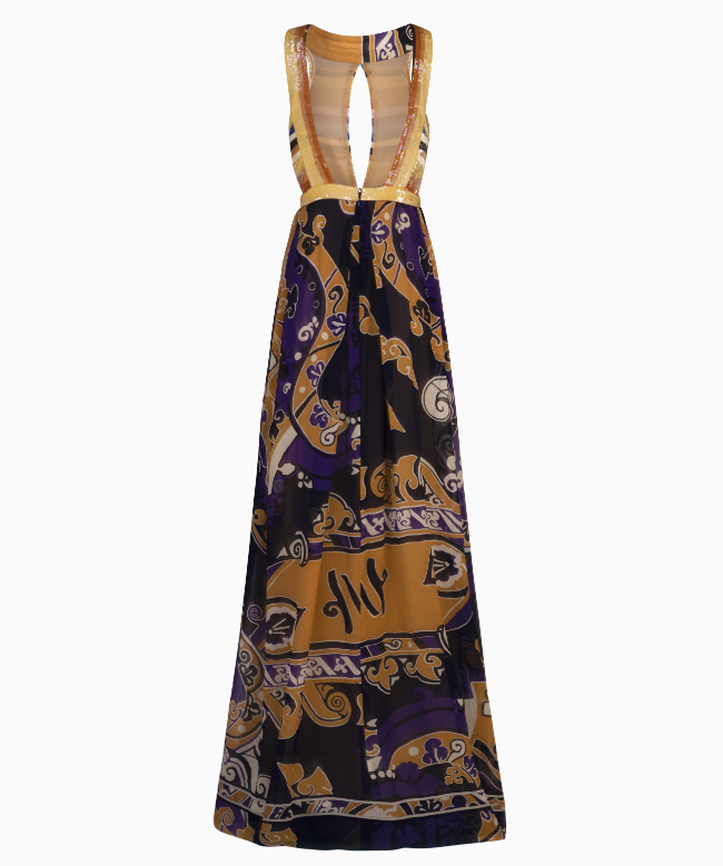 Location Robe de soirée Léonard, modèle Nepal Comete S 2007. 3