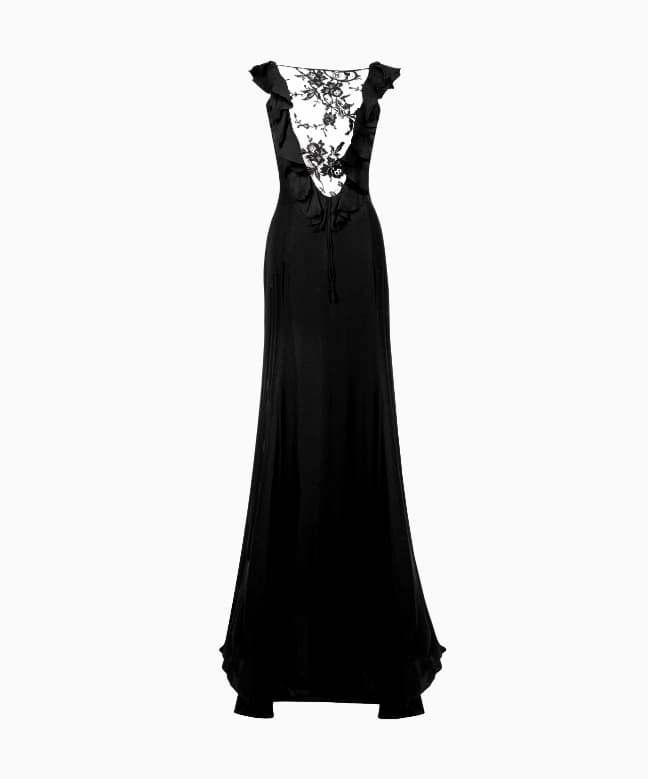 Location Robe de soirée Valentino, modèle Black Lace 3
