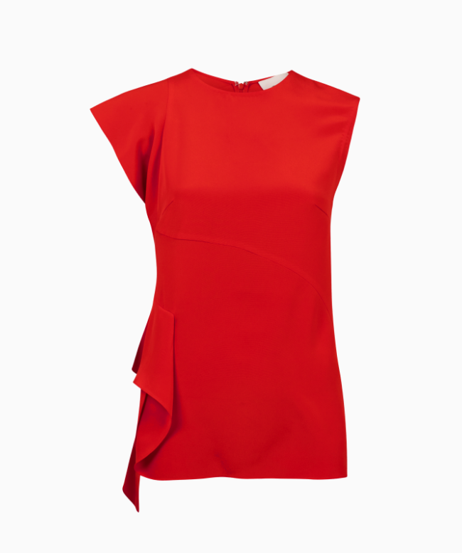 Achat Top Philippe Lim, modèle Sharp Rouge 1