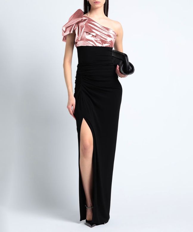 Location Robe de soirée Paule Ka modèle jersey de soie top asymétrique 1