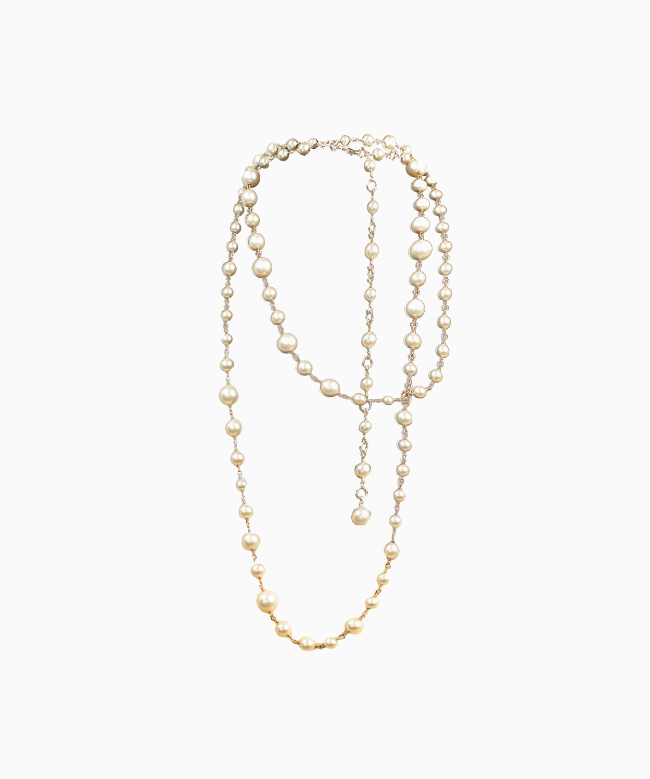 Location Ceinture Maud T Bijoux, modèle Pop Corn Blanc.