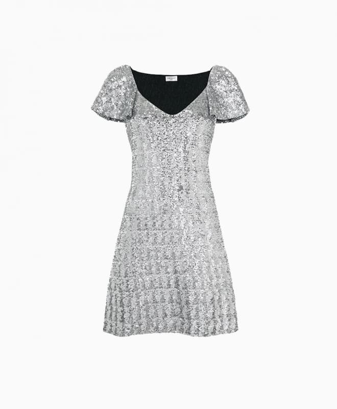 Location Robe de soirée Saint Laurent Sequin 1