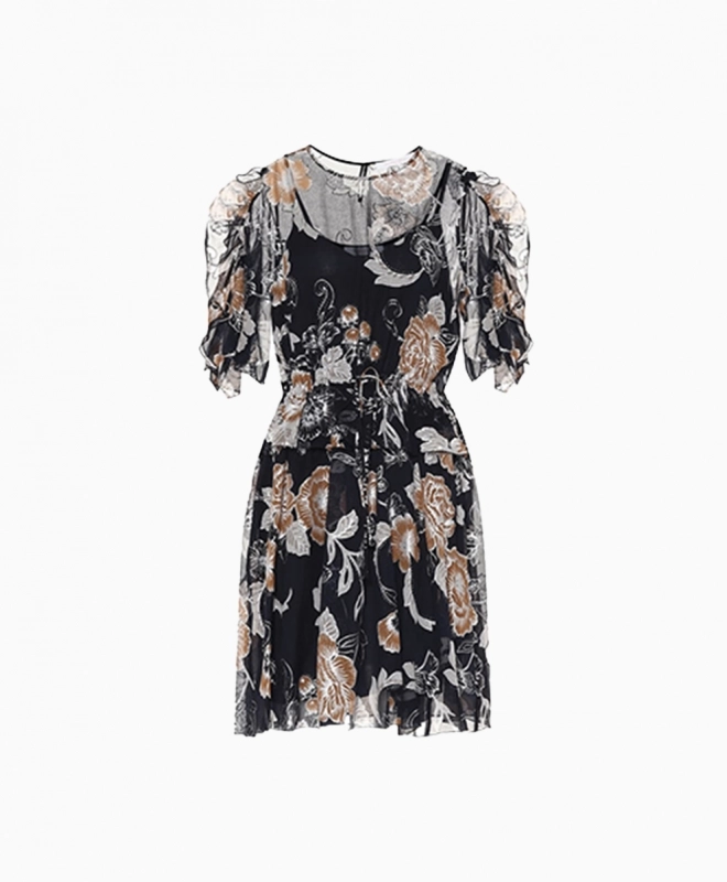 Location Robe de soirée See By Chloe Floral Light Dark 1