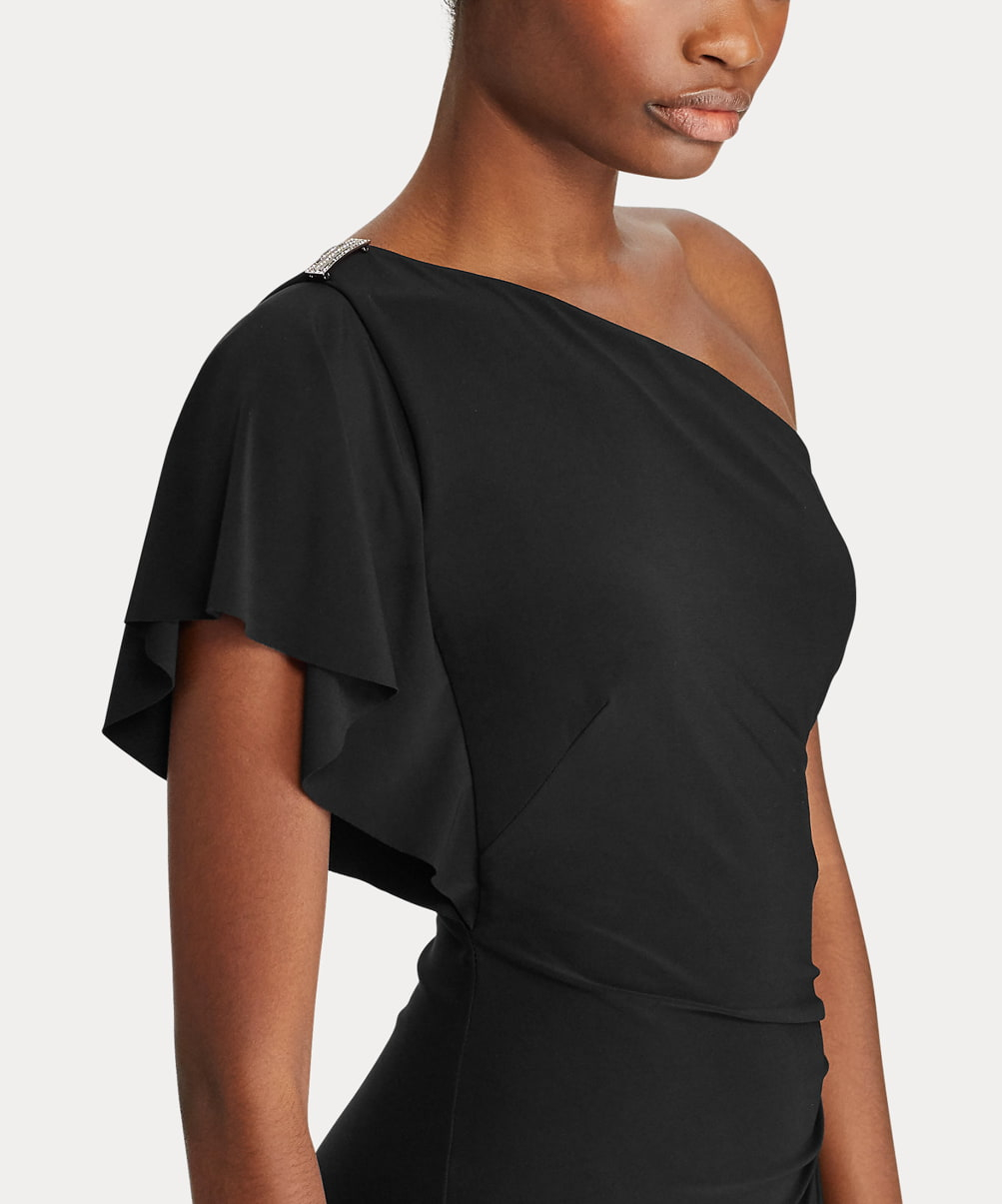 Location Robe de soirée Ralph Lauren Asymétrique Broché 3