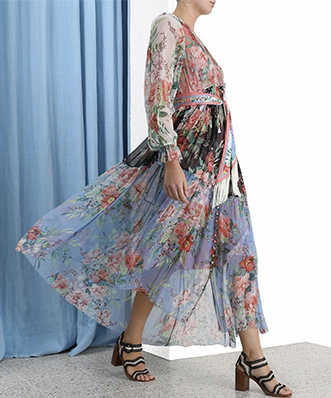 Location Robe de soirée Zimmermann Bellitude Spliced 3