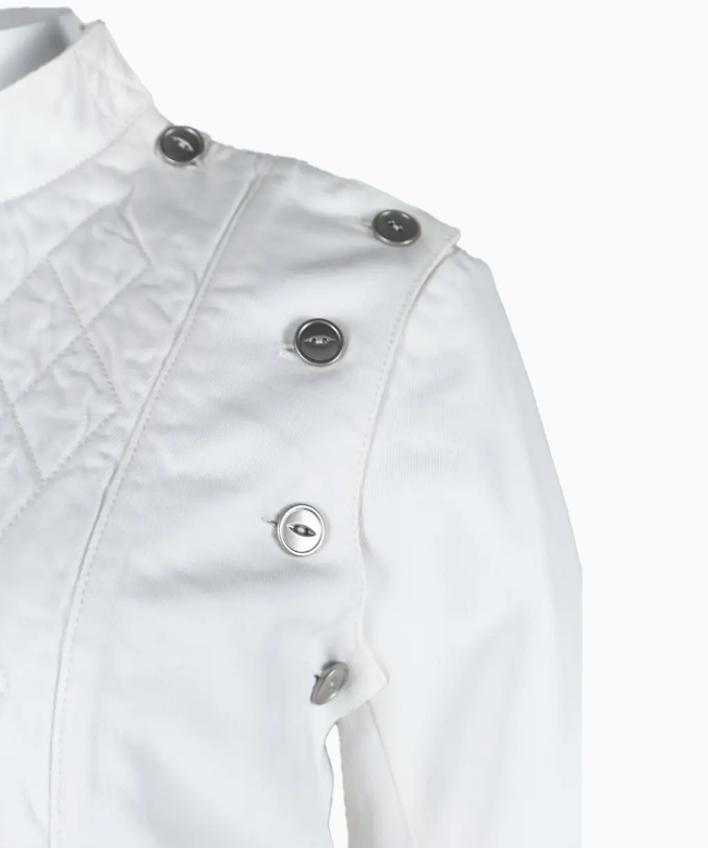 Achat Veste Dior, modèle Matelassée Blanche SS2017 3