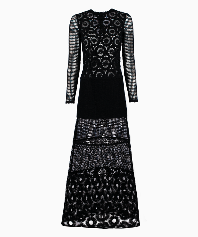 Location Robe de soirée Ungaro, modèle Noire Ibiza 2