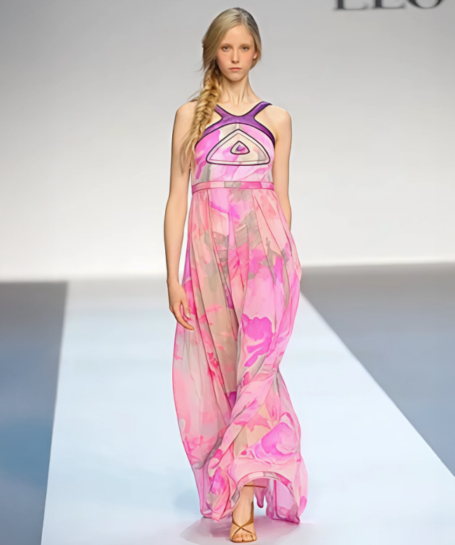 Location Robe de soirée Leonard, modèle Stratos Callas 1