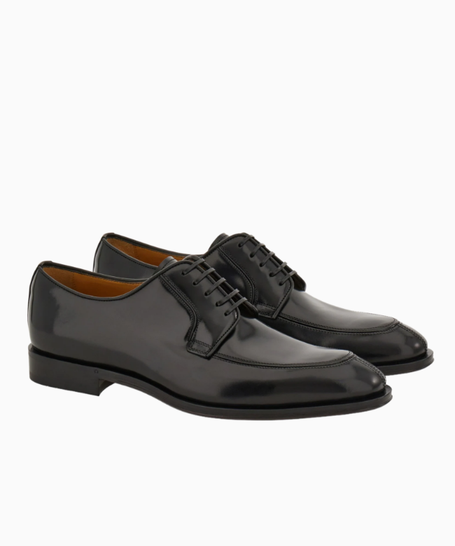 Location et Achat Chaussures Ferragamo, modèle Derby Noir 2