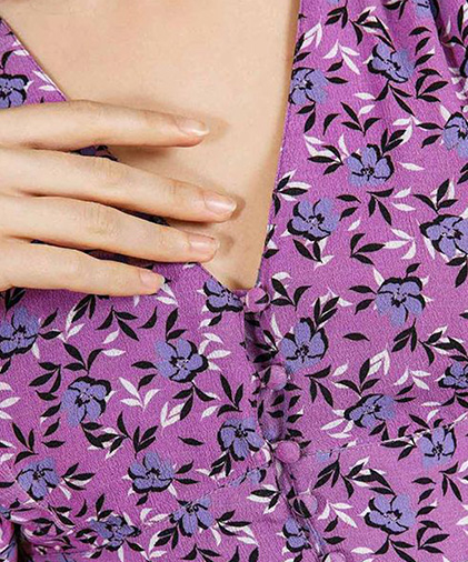 Location Robe de soirée Petite Mendigote Rosine Mauve 2