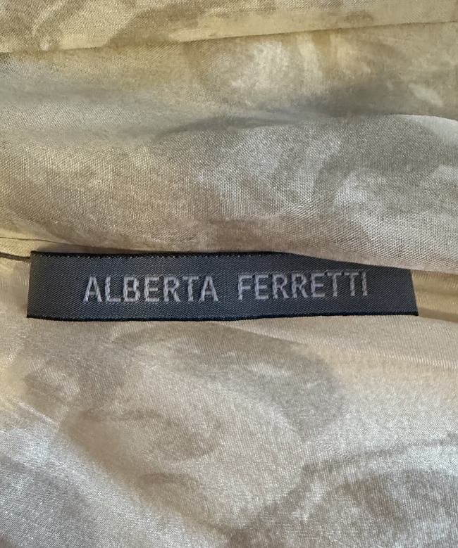 Location et Achat Robe Alberta Ferretti, modèle Lavallière PRE FALL 2021 5