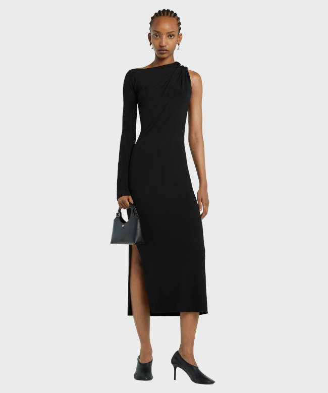 Location Robe de soirée Courrèges, modèle One Shoulder Black 1