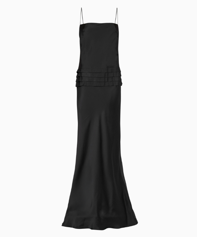 Location Robe de soirée Jean Louis Scherrer, modèle Paris Satin Circa 1995 1