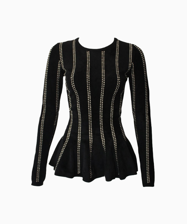 Achat Haut Alaïa, modèle Péplum