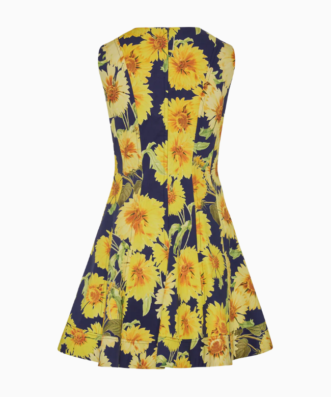 Location Robe Milly, modèle Poppy Sunflower 3
