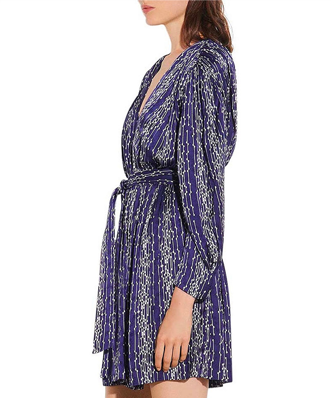 Location Robe de soirée Angel Satin Jacquard Sandro 5