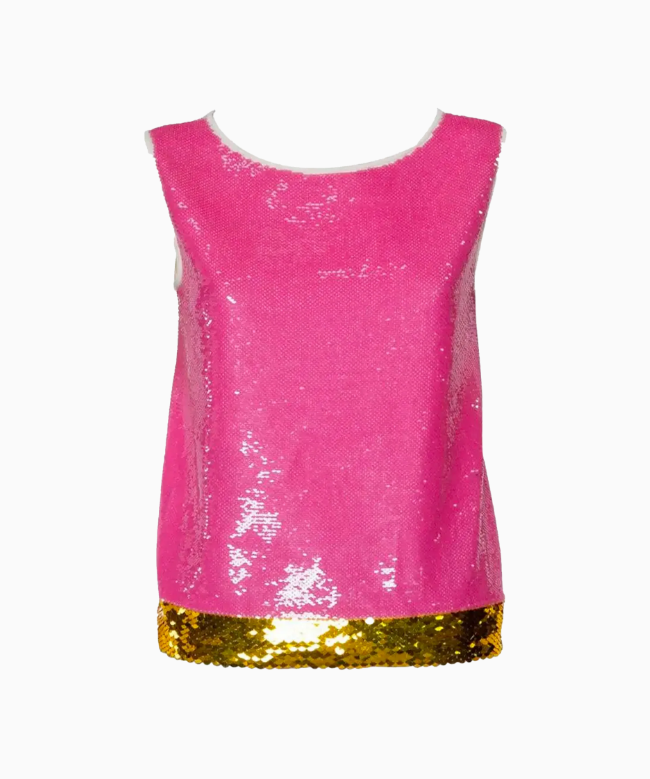 Achat Top Prada, modèle Pink Sequin 2010s 1