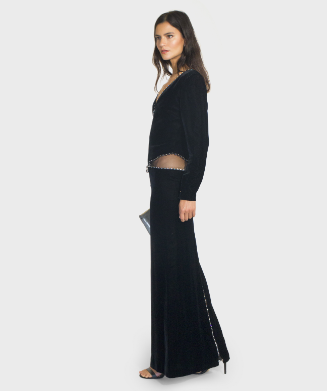 Location Robe de soirée Azzaro, modèle Waist Slot 2