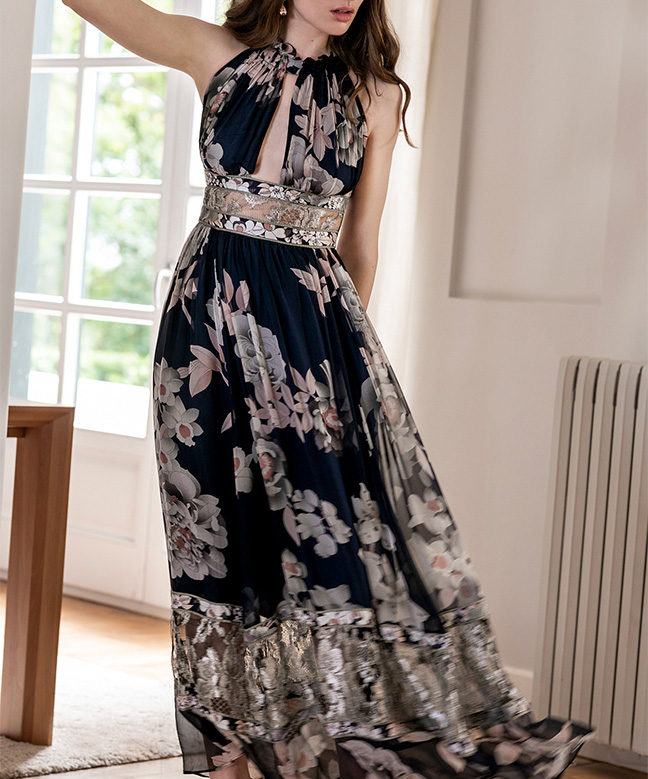 Location Robe de soirée Léonard Céleste 5