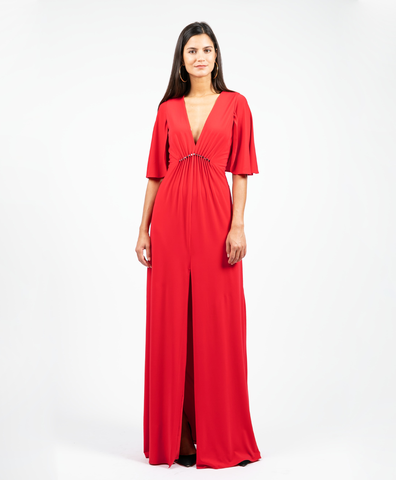 Location Robe de soirée Halston Heritage Rouge 4