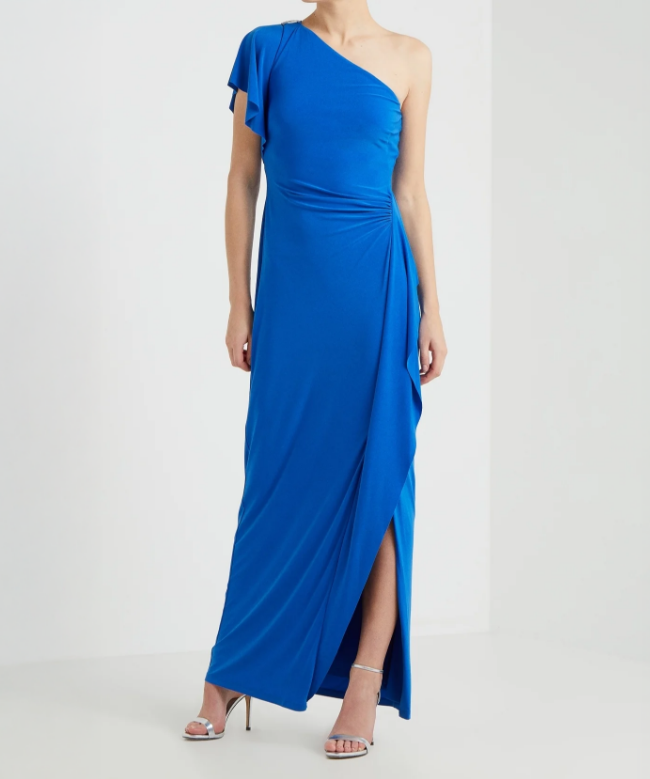 Location Robe de soirée Ralph Lauren, modèle Bleu Royal 2