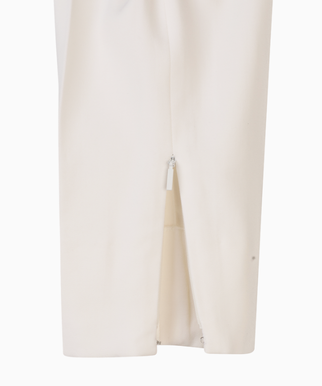 Location & Achat Pantalon Yves Saint Laurent, modèle Tailoring Blanc SS2022 par Anthony Vaccarello 3