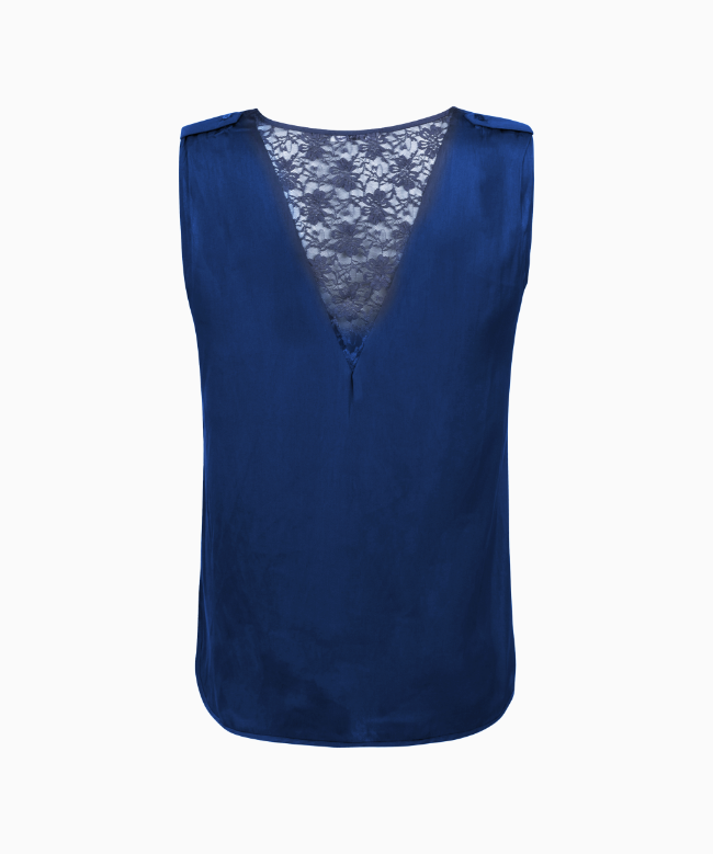 Location Top Céline, modèle Cobalt SS2016 par Phoebe Philo 2