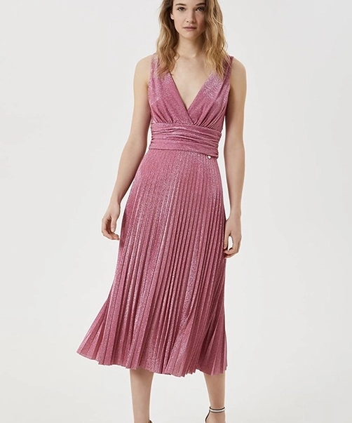 Location Robe de soirée Liu Jo Jersey Fuchsia 2