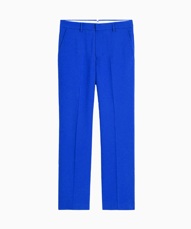 Location Pantalon AMI, modèle Smoking Bleu Electrique