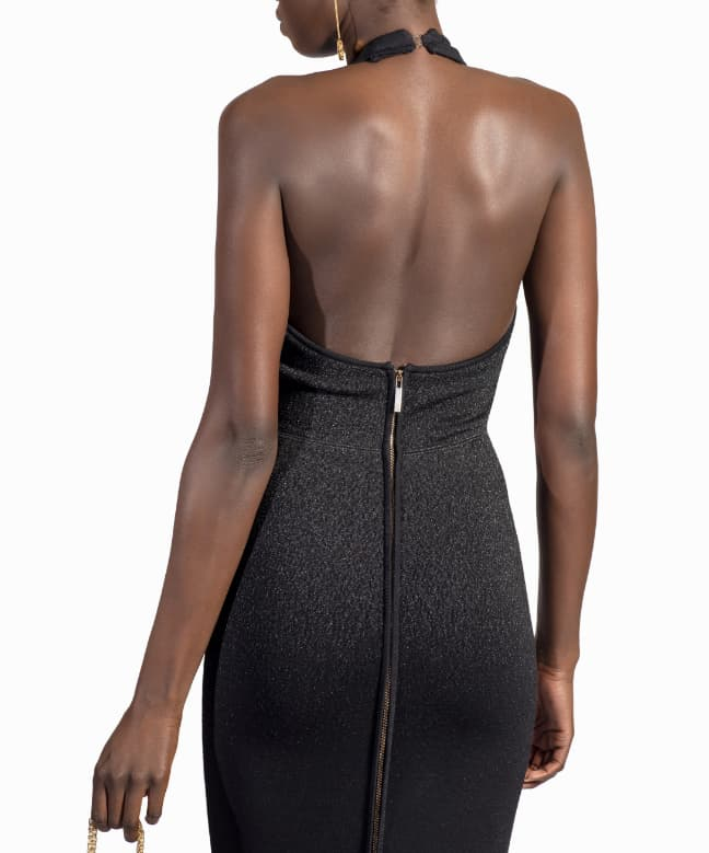 Location Robe de soirée Elie Saab Stretch irisée 3