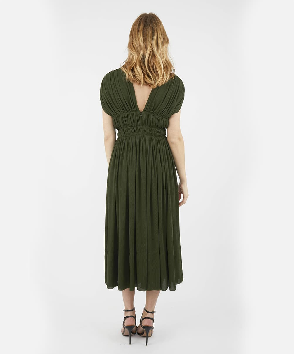 Location Robe de soirée Paule Ka Empire kaki 3