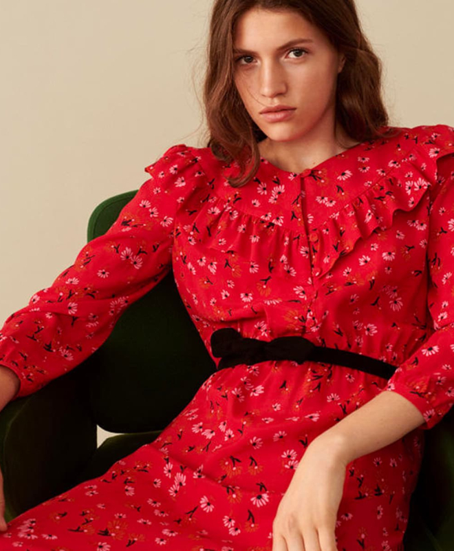 Location Robe de soirée TARA JARMON Volanté 2