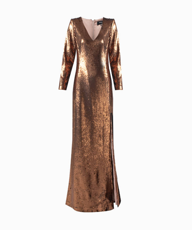 Location Robe de soirée Paule Ka Ronnie Cuivre 1