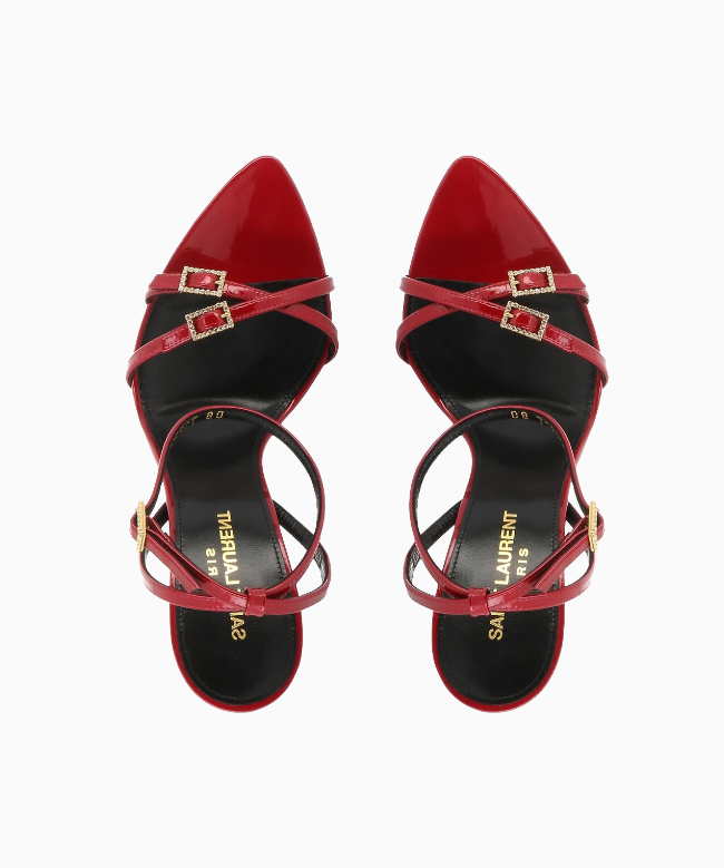 Achat chaussures Yves Saint Laurent, modèle Sandales à Talon Lila 110 2