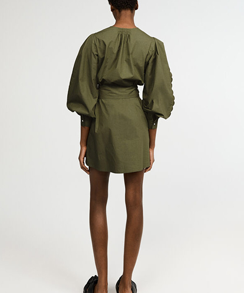 Location Robe de soirée Claudie Pierlot Rariole Kaki 4