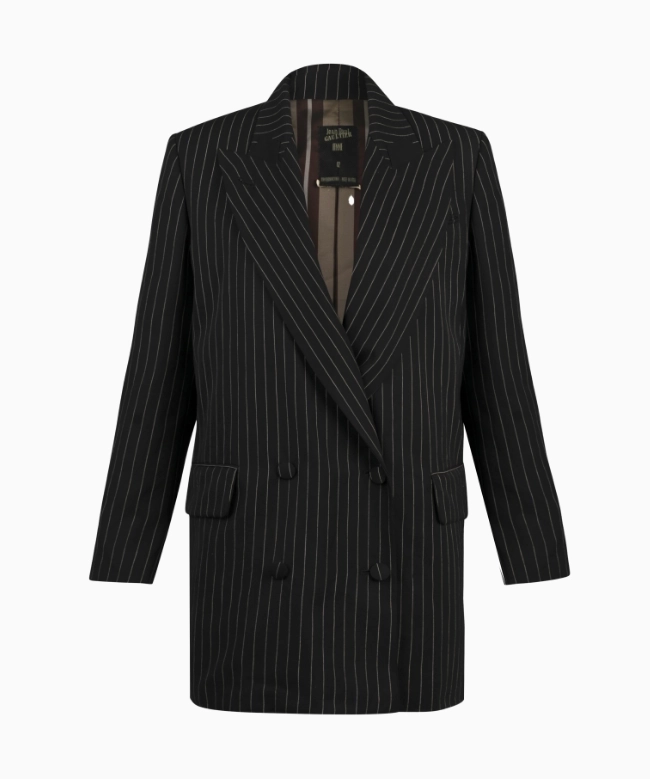 Location Veste Jean Paul Gaultier, modèle Pinstripe Rebel Circa 2001 1