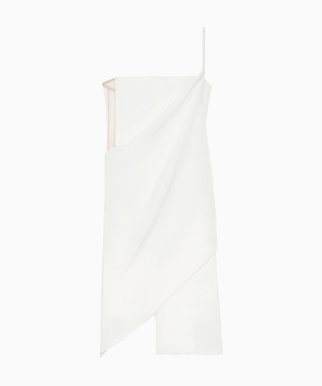 Location Robe de soirée Courrèges, modèle Infinity Crêpe Natural 2