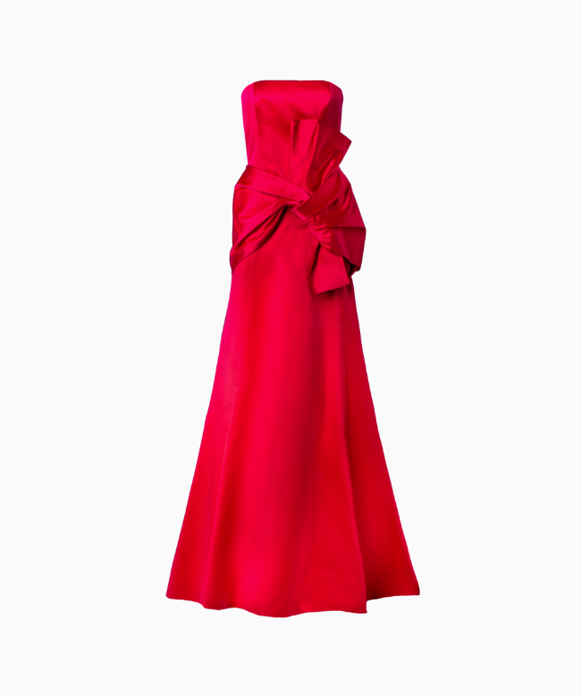 Location Robe de soirée Paulka Bustier Fuschia 1