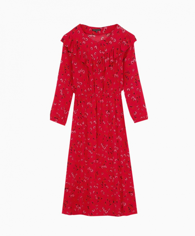 Location Robe de soirée TARA JARMON Volanté 1