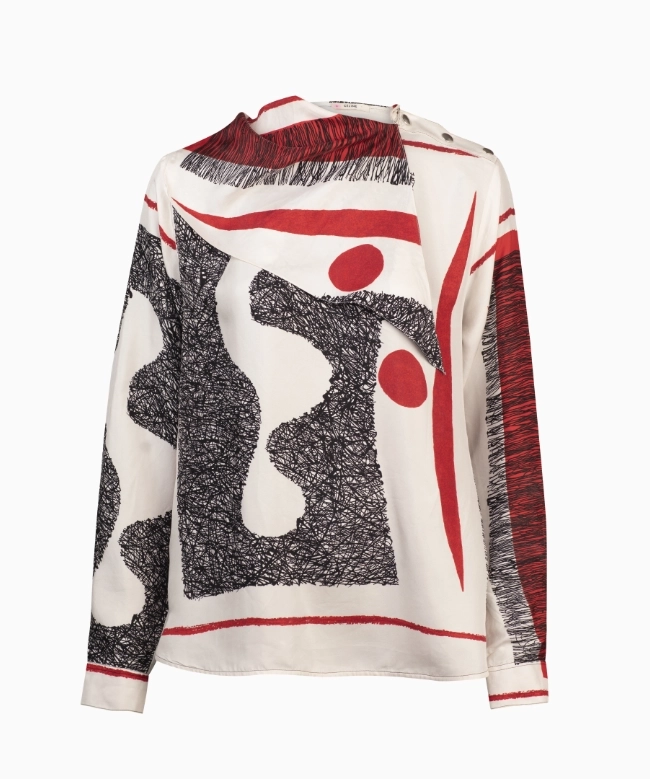 Location Top Céline, modèle Ligne Graphique 2