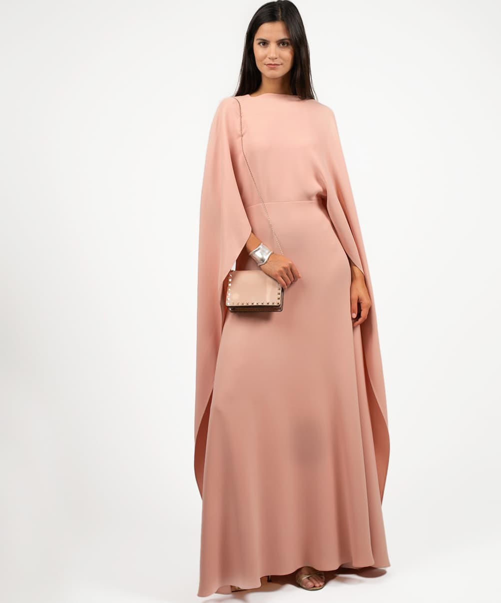Location Robe de soirée Valentino Pink Cape 1