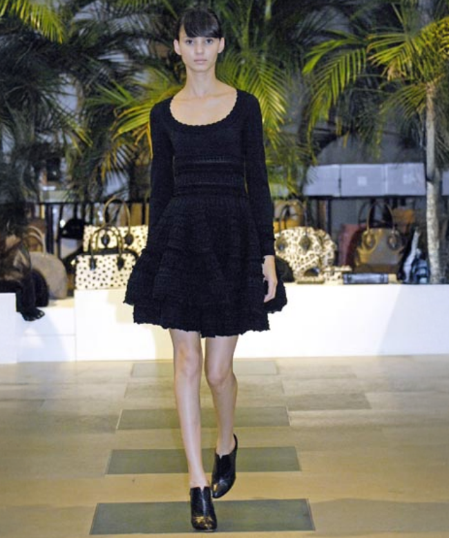 Location et Achat robe Alaïa, modèle Fit & Flare Texturé 2