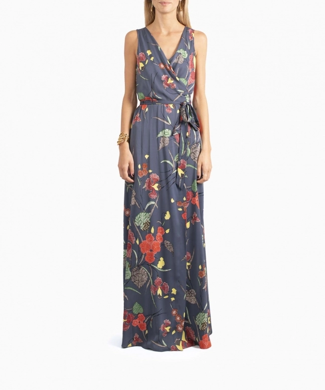 Location Robe de soirée DVF Floral 1