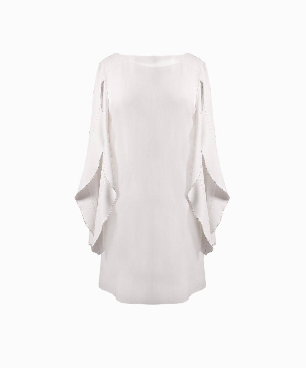 Location Robe de soirée Elisabetta Franchi Sartorial Blanche 1